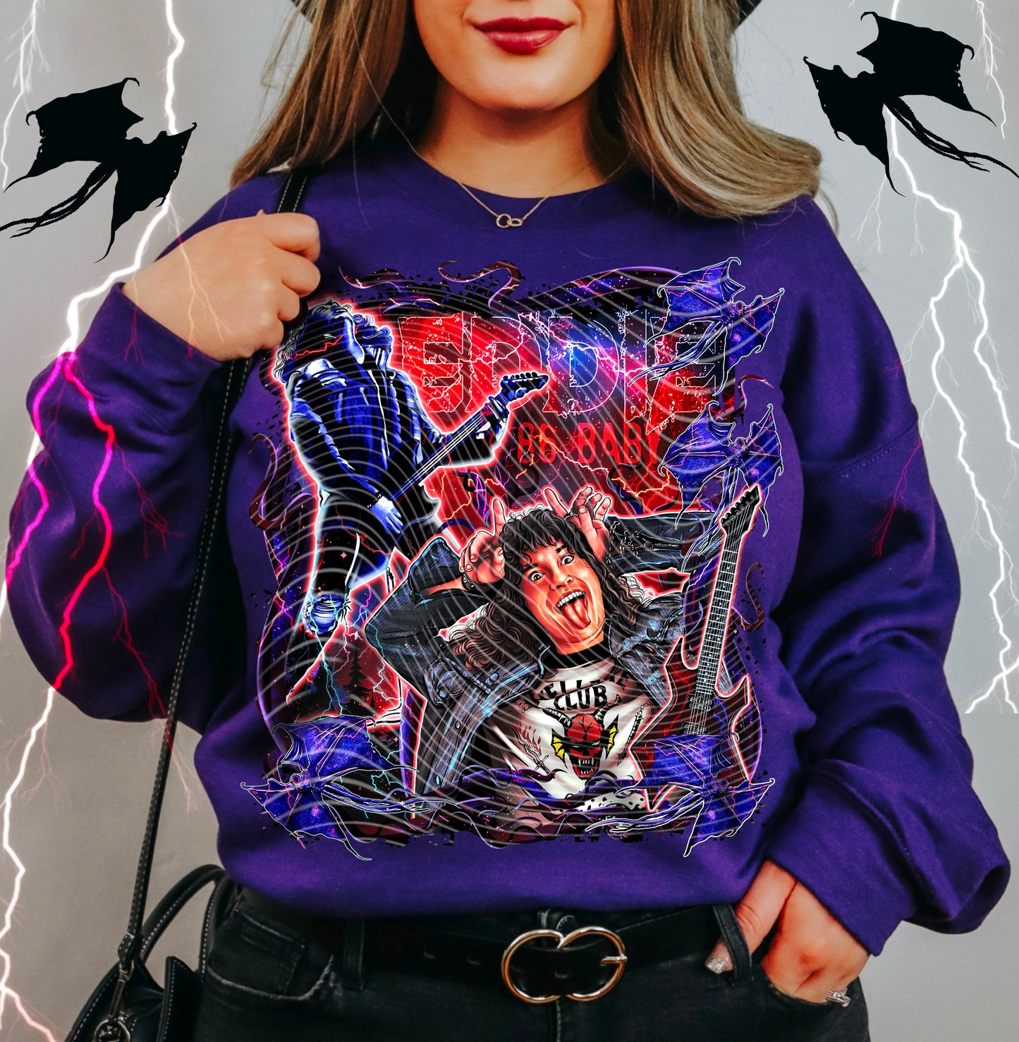 Eddie DTF Transfer | Trendy TV Series DTF Transfer | High Quality Image Transfers | Ready to Press | Instant Peel