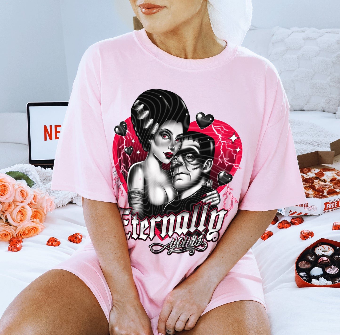 Eternally Yours DTF Transfer | Trendy Valentine's Day DTF Transfer | Ready to Press | High Quality DTF Transfers | Fast Shipping