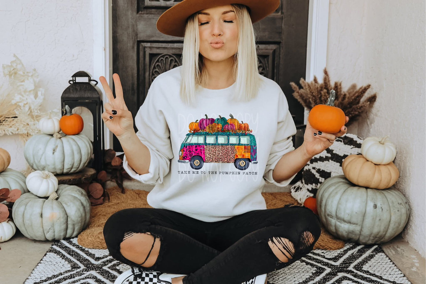 Take Me to the Pumpkin Patch DTF Transfer | Trendy Fall DTF Transfer | High Quality Image Transfers | Ready to Press | Instant Peel