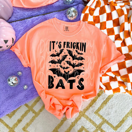 It's Frickin Bats DTF Transfer | Trendy Halloween DTF Transfer | High Quality Image Transfers | Ready to Press | Instant Peel