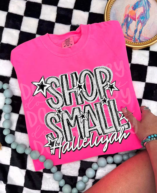 Shop Small Hallelujah DTF Transfer | Boutique Graphic Transfer | Ready To Press DTF | Instant Peel Transfer