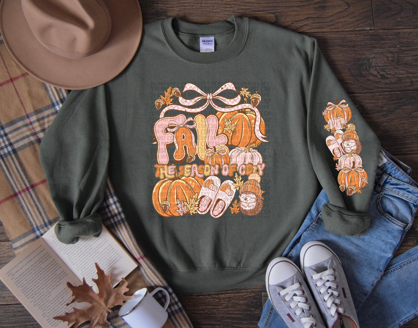 The Season of Cozy Sweat Shirt | Trendy Fall Hoodie | Fast Shipping | Super Soft Shirts for Women