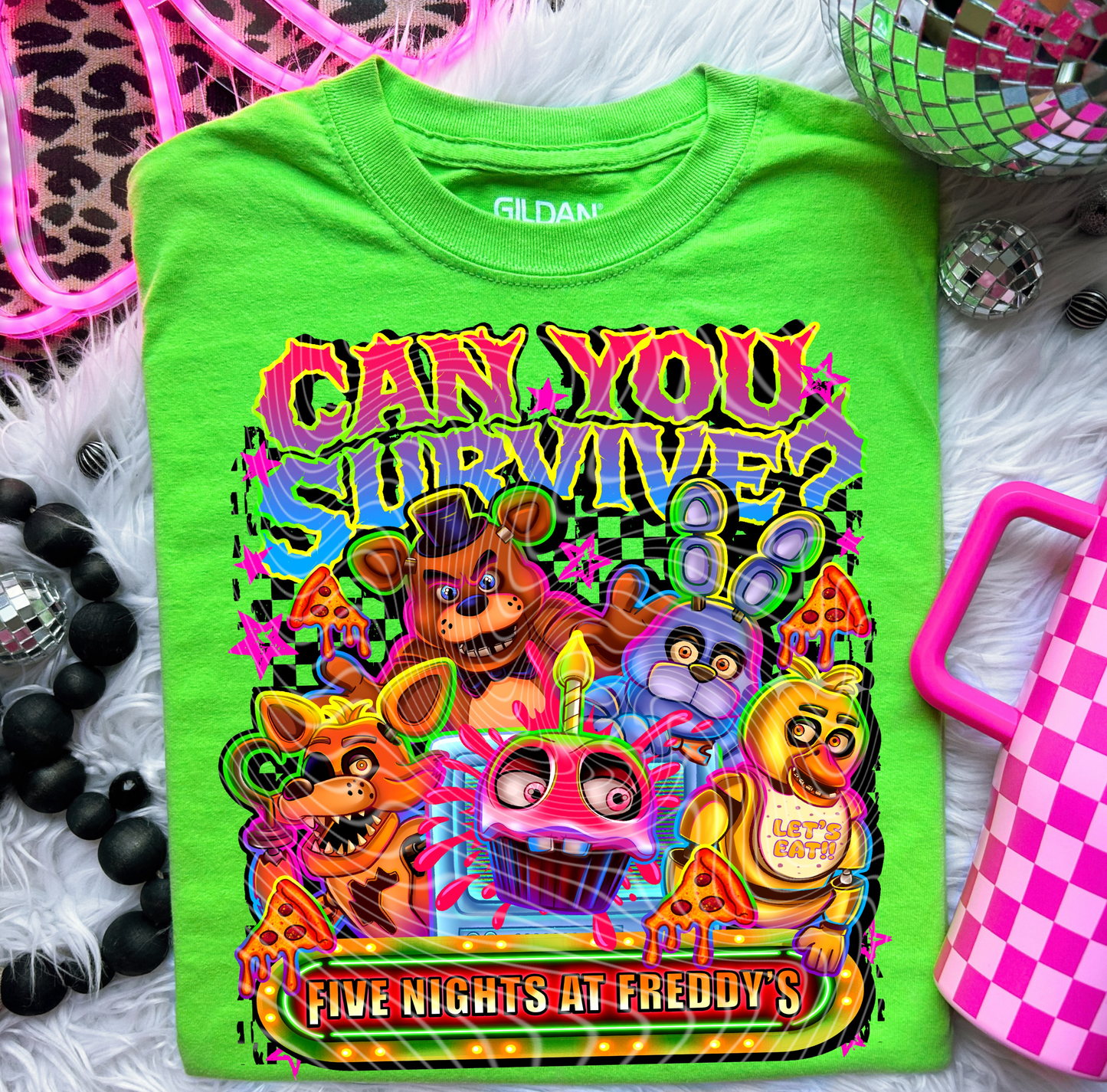 Pizza Bear DTF Transfer | Trendy Movie DTF Transfer | High Quality Image Transfers | Ready to Press | Instant Peel