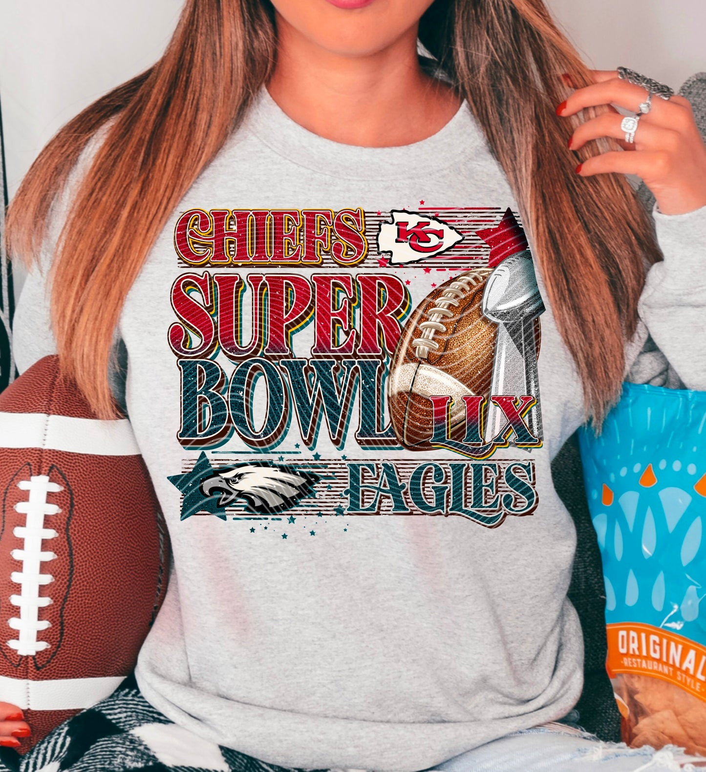 Super Bowl T-Shirt | Trendy Football Shirt | Fast Shipping | Super Soft Shirts for Men/Women/Kid's | Bella Canvas