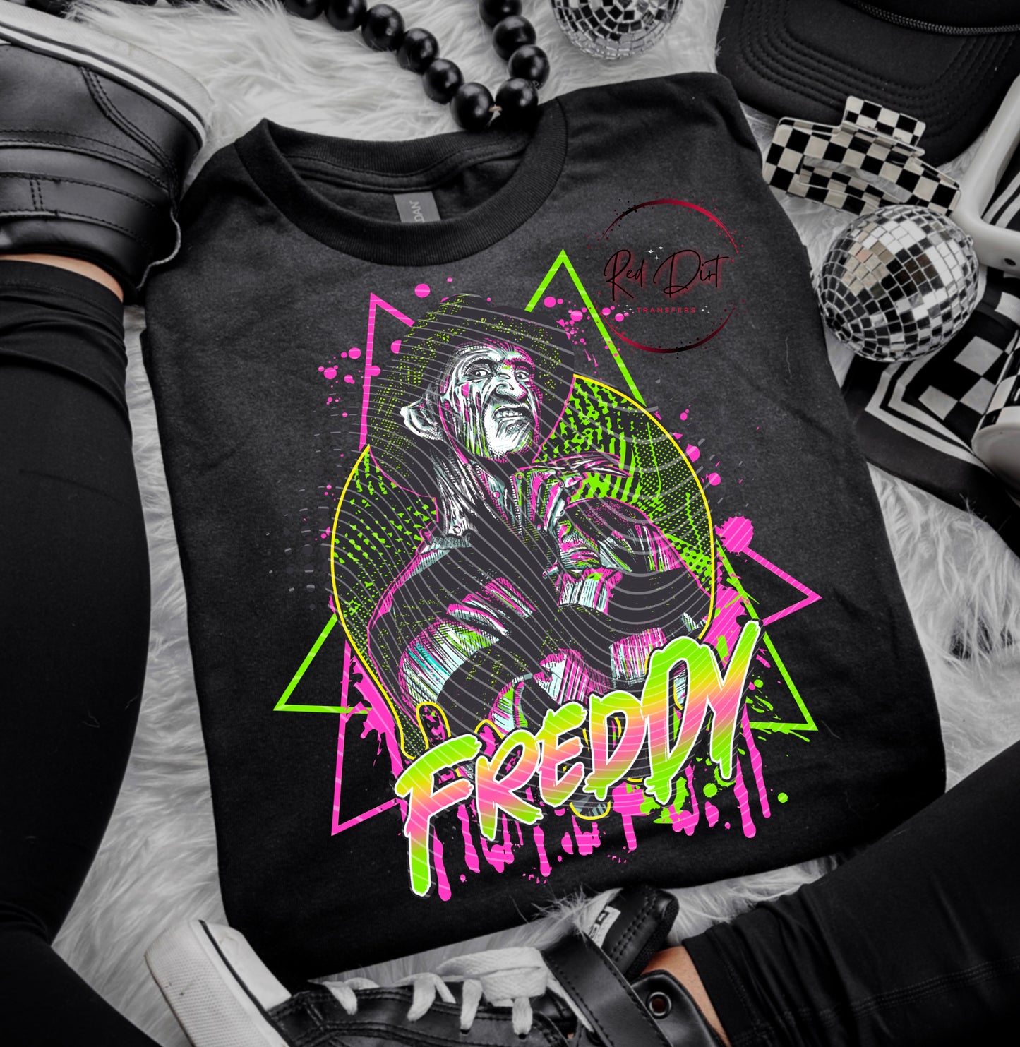 Freddy DTF Transfer | Trendy Horror Characters DTF Transfer | High Quality Image Transfers | Ready to Press | Fast Shipping