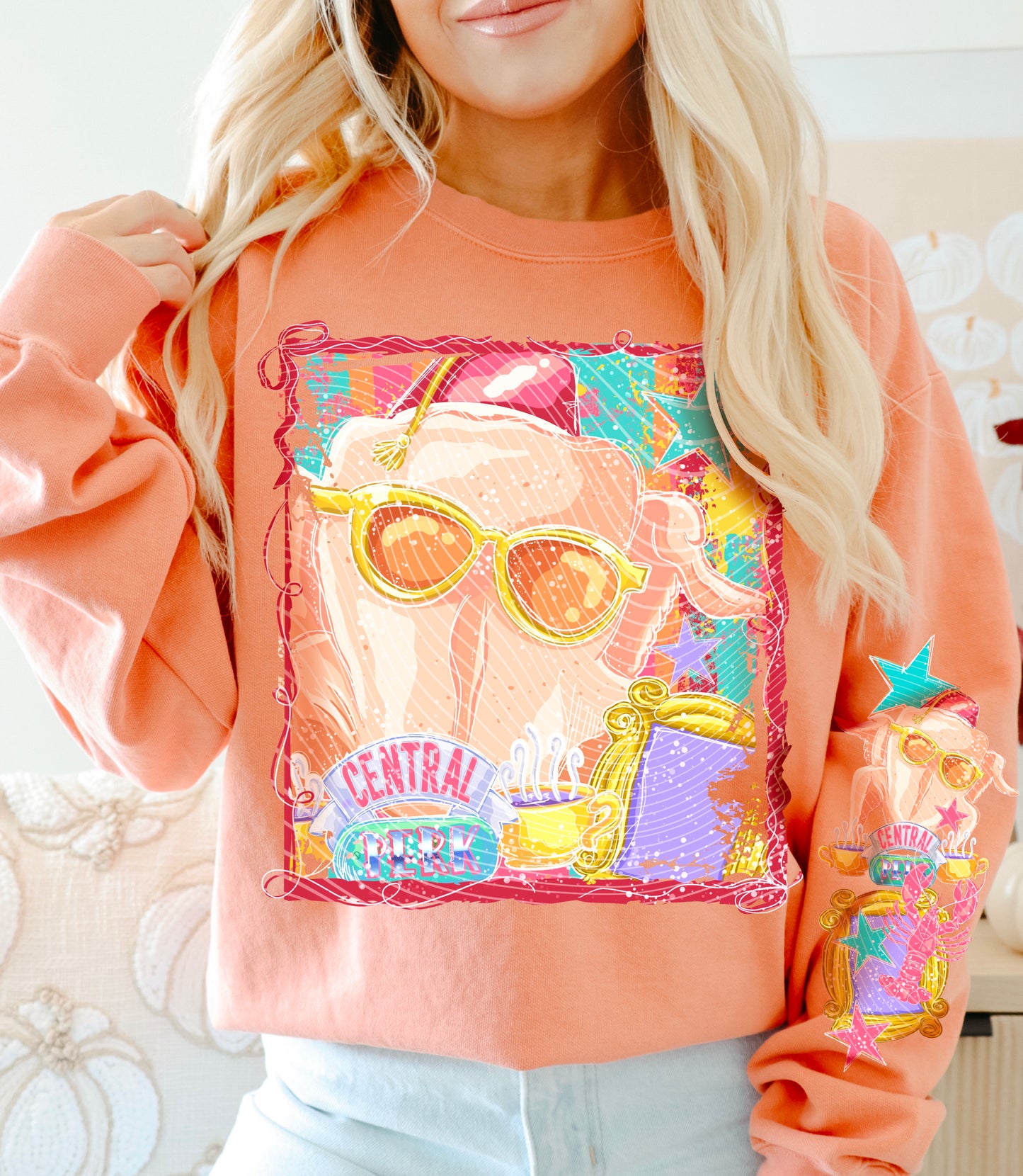 Friend Selfie DTF Transfer | Trendy Sitcom DTF Transfer | High Quality Image Transfers | Ready to Press | Instant Peel