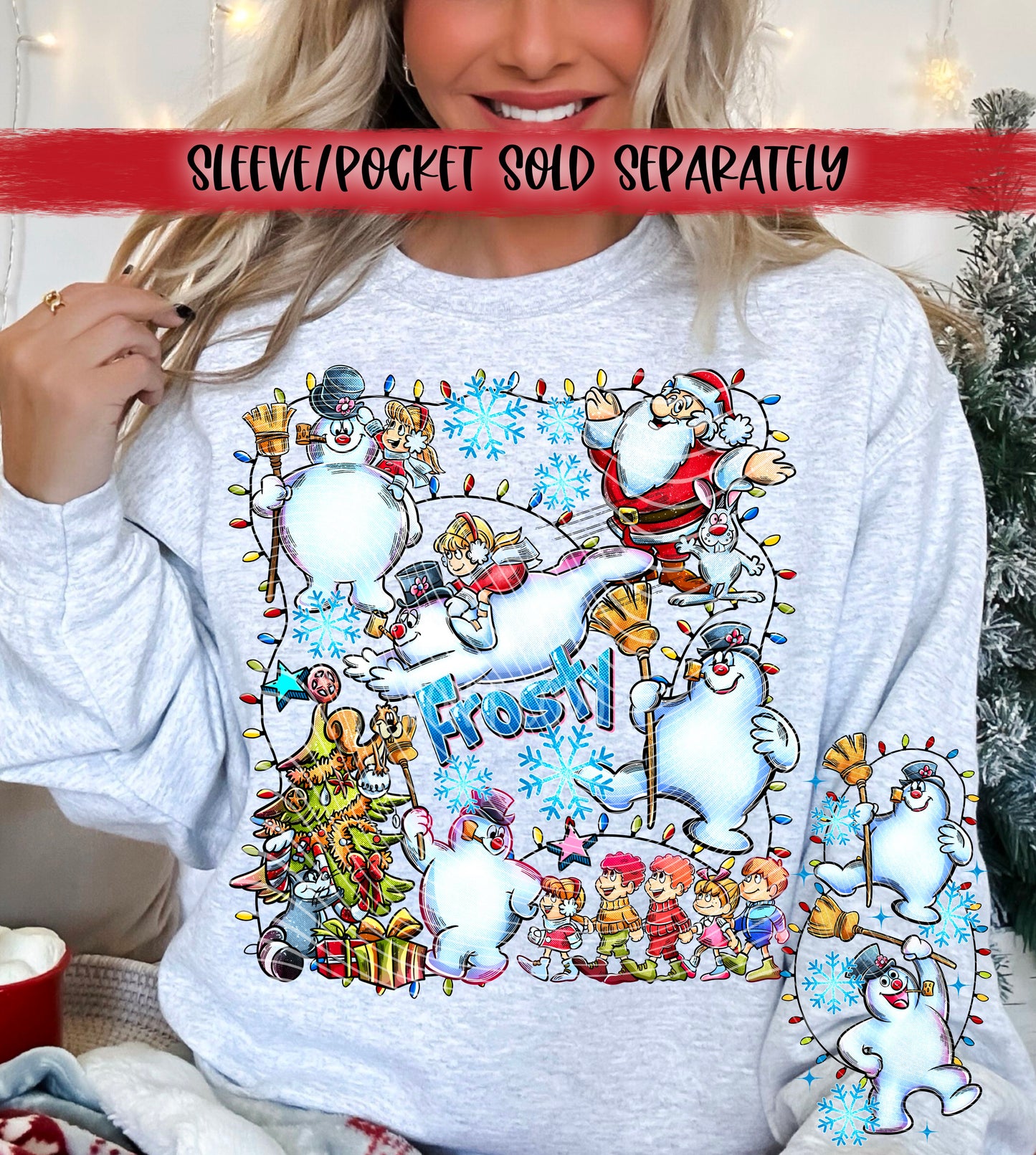 Snowman DTF Transfer | Christmas DTF Transfer | Ready to Press | High Quality DTF Transfers | Fast Shipping