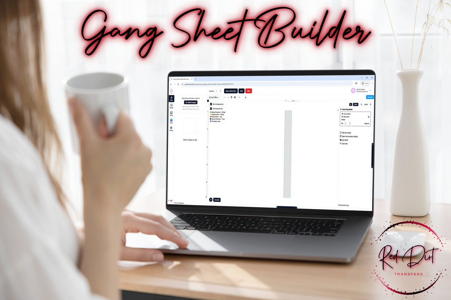 DTF Rolling Gang Sheet-Instant Peel Direct to Film