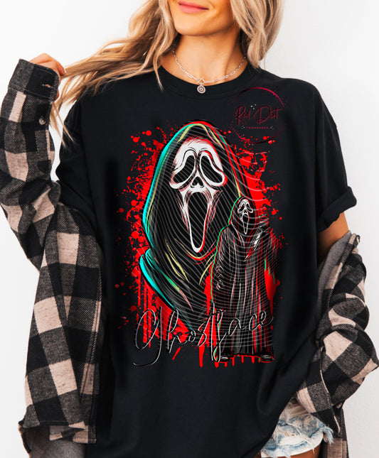 Ghostface DTF Transfer | Trendy Horror Characters DTF Transfer | High Quality Image Transfers | Ready to Press | Instant Peel