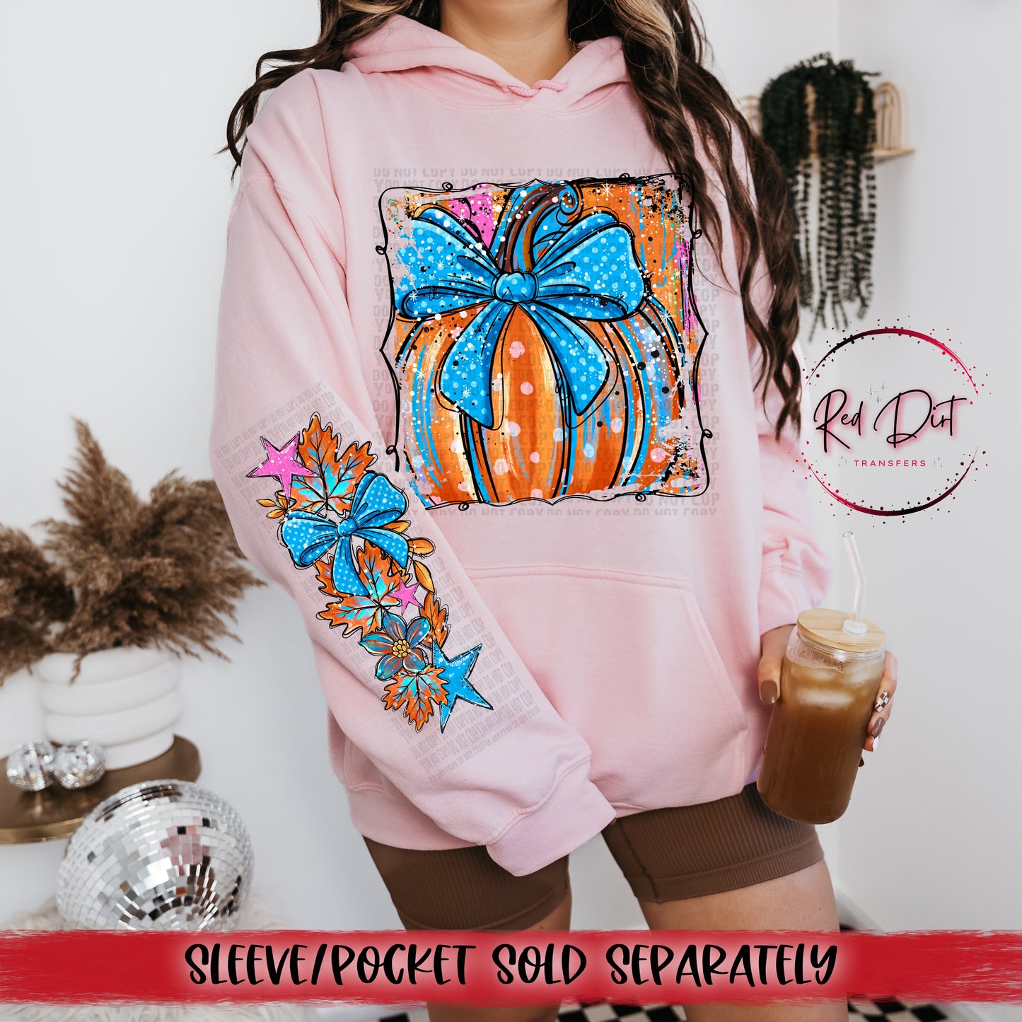 Fall Pumpkin DTF Transfer | Trendy Fall DTF Transfer | High Quality Image Transfers | Ready to Press | Instant Peel