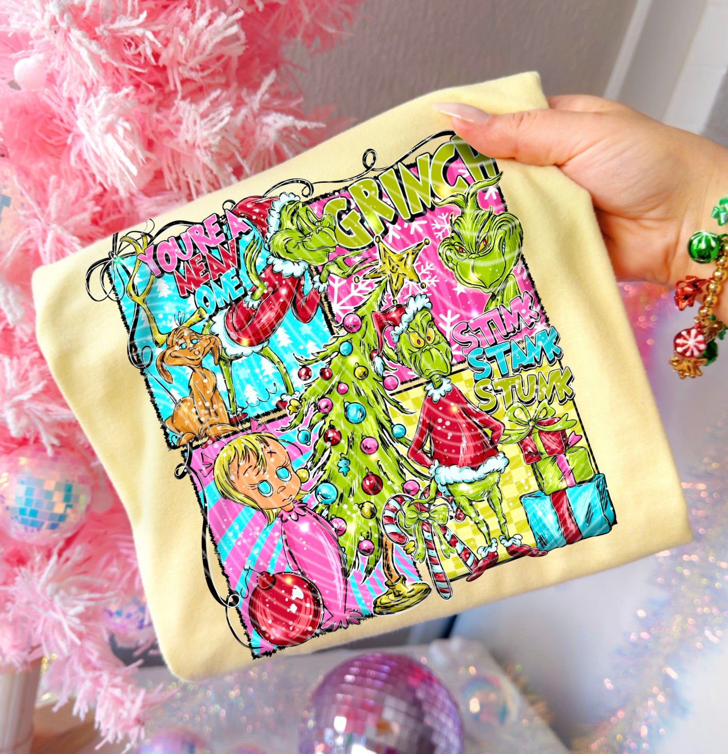 Mean One DTF Transfer | Trendy Christmas DTF Transfer | High Quality Image Transfers | Ready to Press | Instant Peel