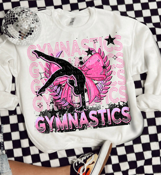 Gymnastics DTF Transfer | Trendy Sports DTF Transfer | Ready to Press | High Quality DTF Transfers | Fast Shipping