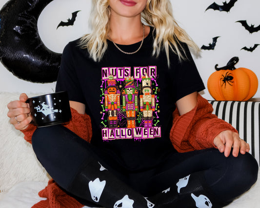 Nuts for Halloween T-Shirt | Trendy Halloween Shirt | Fast Shipping | Super Soft Shirts for Men/Women/Kid's