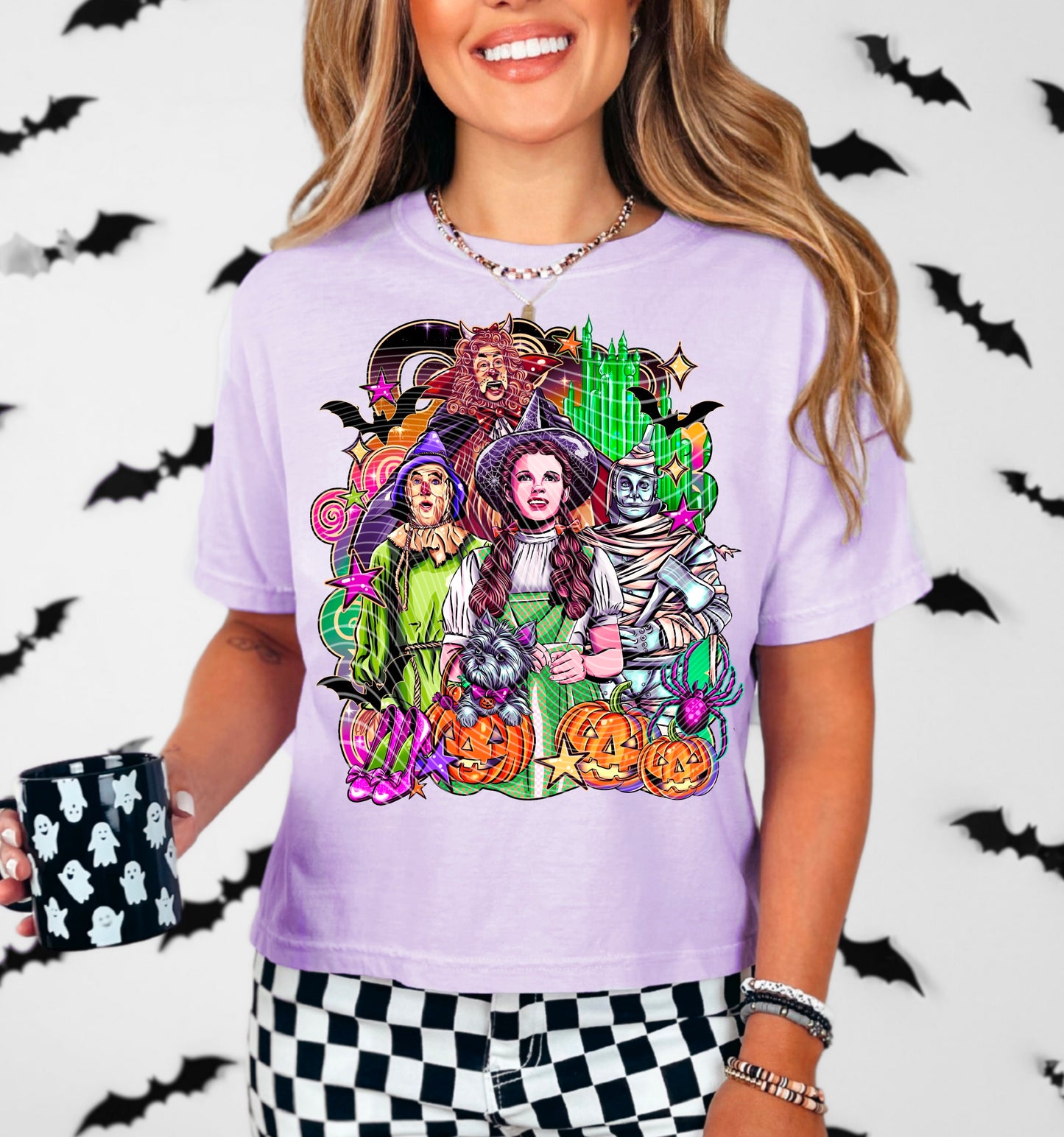 Halloween Wizard DTF Transfer | Trendy Halloween DTF Transfer | High Quality Image Transfers | Ready to Press | Instant Peel