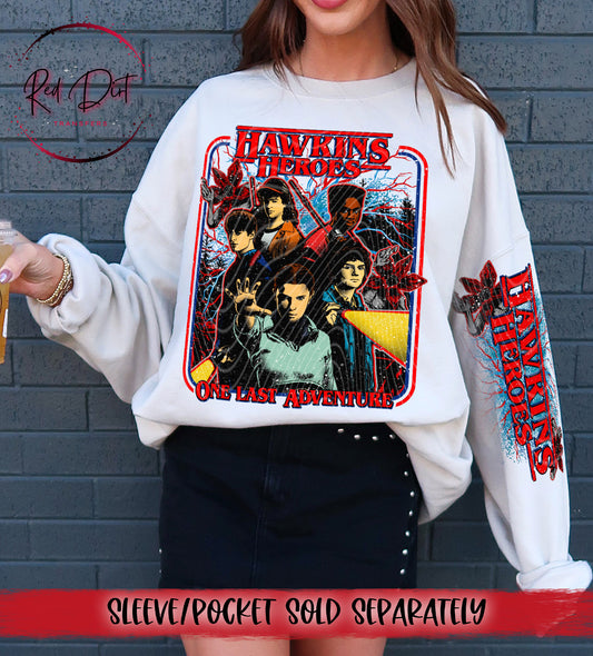 Heroes DTF Transfer | Trendy Movie DTF Transfer | High Quality Image Transfers | Ready to Press | Instant Peel