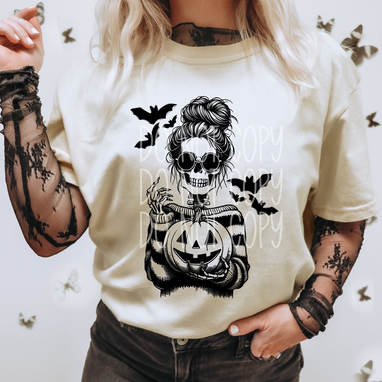 Batty for Halloween DTF Transfer | Trendy Halloween DTF Transfer | Ready to Press | High Quality DTF Transfers | Fast Shipping