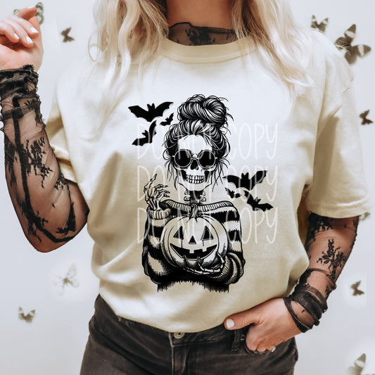 Batty for Halloween DTF Transfer | Trendy Halloween DTF Transfer | Ready to Press | High Quality DTF Transfers | Fast Shipping