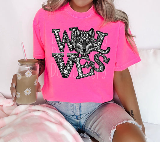 Wolves DTF Transfer | Trendy School Spirit DTF Transfer | Ready to Press | High Quality DTF Transfers | Fast Shipping)
