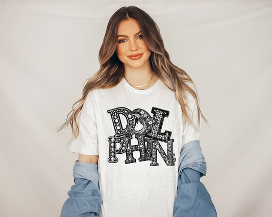 Dolphins DTF Transfer | Trendy School Spirit DTF Transfer | Ready to Press | High Quality DTF Transfers | Fast Shipping)