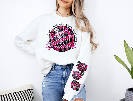 Don't Let This New Year Dull Your Sparkle DTF Transfer | Trendy New Year's DTF Transfer | Ready to Press | High Quality DTF Transfers | Fast Shipping