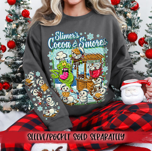 Hot Cocoa & S'mores DTF Transfer | Trendy Christmas DTF Transfer | High Quality Image Transfers | Ready to Press | Instant Peel