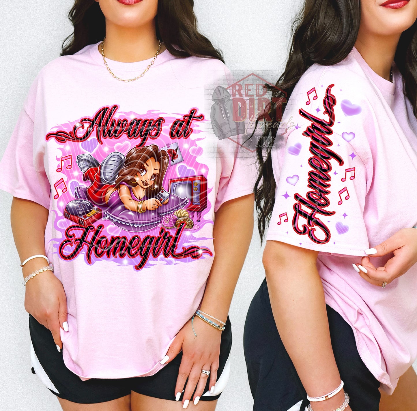 Always At Home DTF Transfer | Trendy Throwback DTF Transfer | High Quality Image Transfers | Ready to Press | Fast Shipping