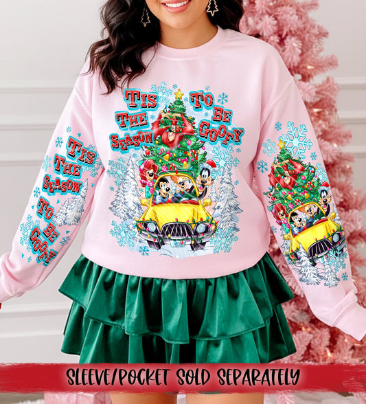 Tis The Season DTF Transfer | Trendy Christmas DTF Transfer | High Quality Image Transfers | Ready to Press | Instant Peel