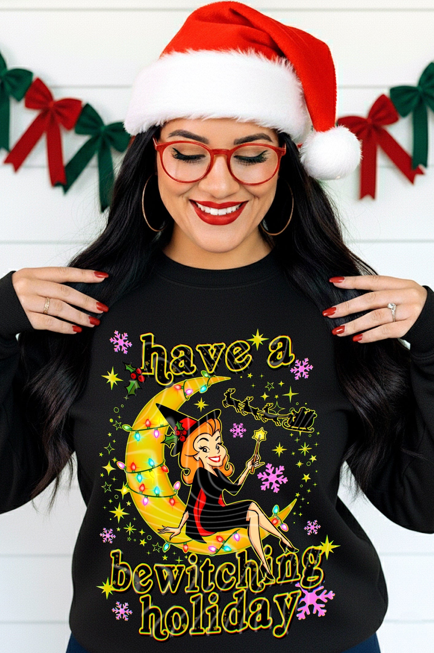 Have a Bewitching Holiday DTF Transfer | Trendy Christmas DTF Transfer | High Quality Image Transfers | Ready to Press | Instant Peel