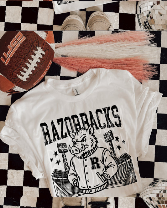 Letterman Mascot DTF Transfer | Trendy School Spirit DTF Transfer | High Quality Image Transfers | Ready to Press | Instant Peel
