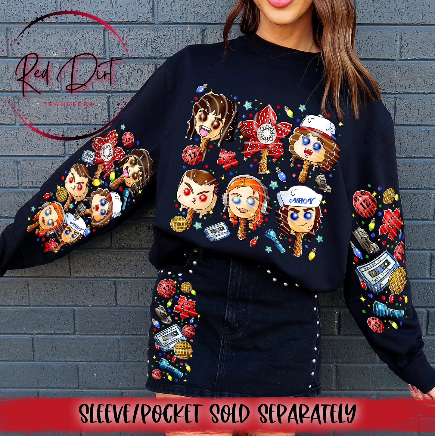 Strange Popsicles DTF Transfer | Trendy Movie DTF Transfer | High Quality Image Transfers | Ready to Press | Instant Peel