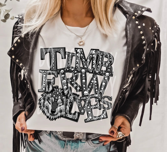 Timber Wolves T-Shirt | Trendy School Spirit Shirt | Fast Shipping | Super Soft Shirts for Men/Women/Kid's | Bella Canvas
