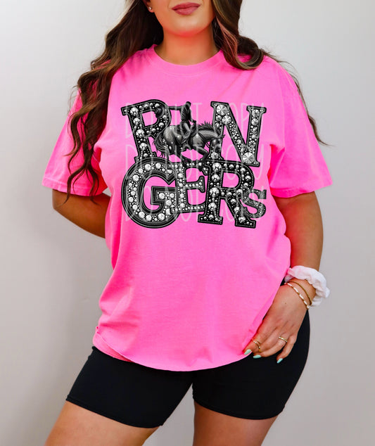 Rangers DTF Transfer | Trendy School Spirit DTF Transfer | Ready to Press | High Quality DTF Transfers | Fast Shipping