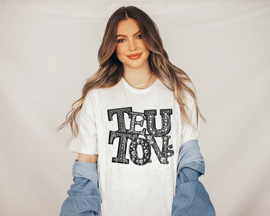 Teutons T-Shirt | Trendy School Spirit Shirt | Fast Shipping | Super Soft Shirts for Men/Women/Kid's | Bella Canvas