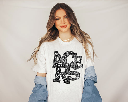 Acers DTF Transfer | Trendy School Spirit DTF Transfer | Ready to Press | High Quality DTF Transfers | Fast Shipping