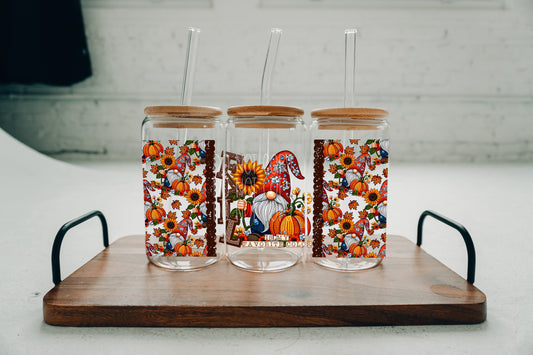 Fall Is My Favorite Color UV DTF Libbey Transfer | Trendy Fall Libbey Wrap | Ready to Transfer | High Quality | Waterproof UV Transfer