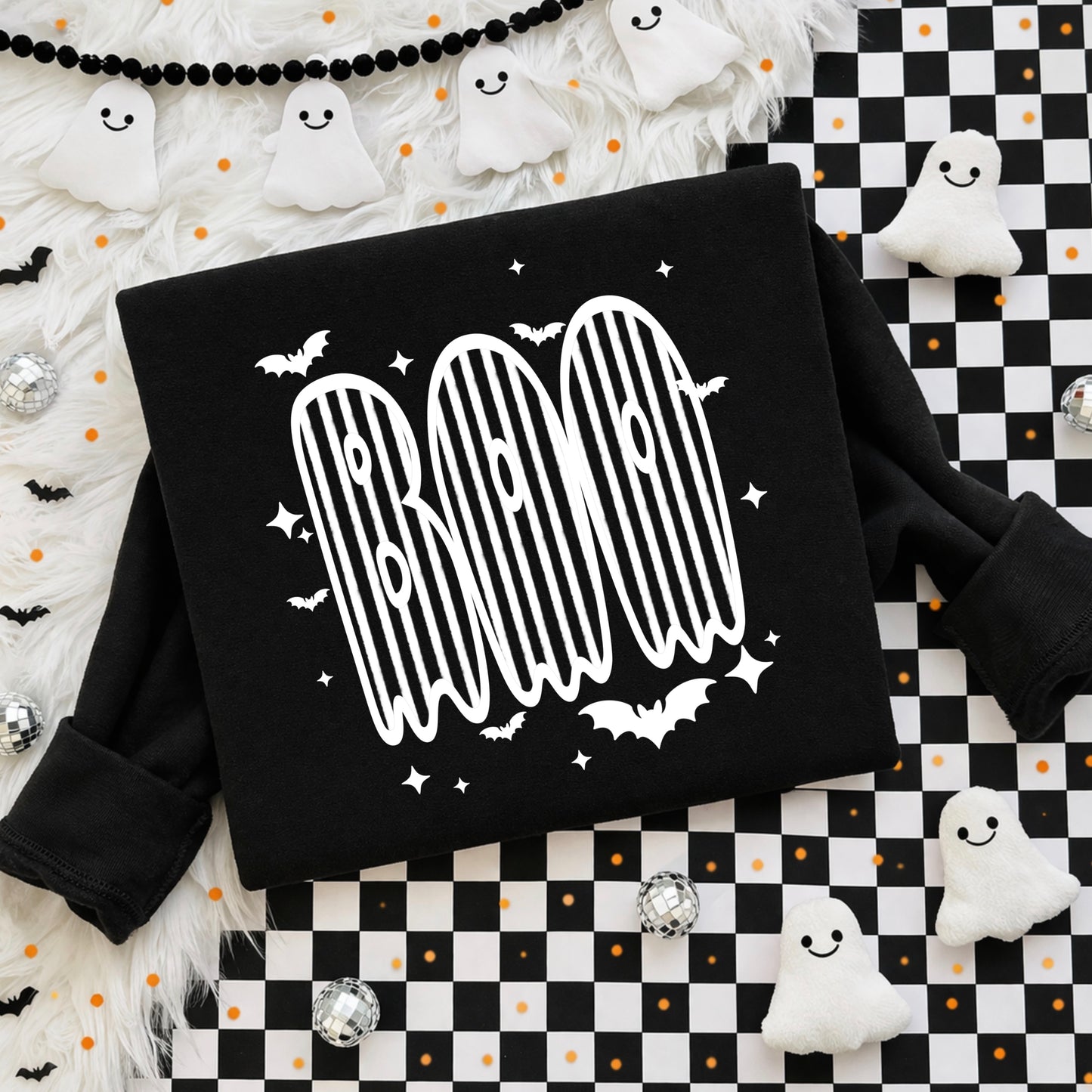 BOO Halloween DTF Transfer | Halloween Shirt Transfer | Spooky Season Shirt | Ghost Halloween Transfer | Fall Shirt
