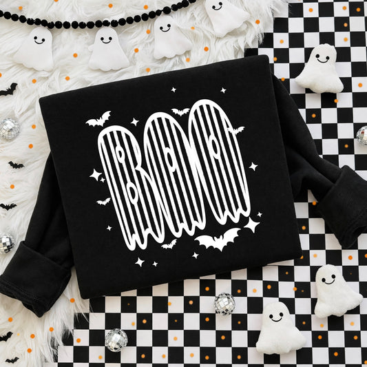 BOO Halloween DTF Transfer | Halloween Shirt Transfer | Spooky Season Shirt | Ghost Halloween Transfer | Fall Shirt