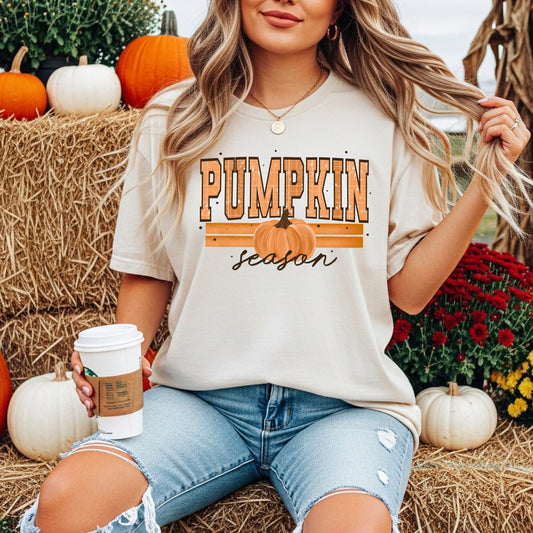 Fall DTF Transfers, Pumpkin Season Transfer, Autumn Shirt Transfer, Thanksgiving DTF, Fall Shirt Design, Instant Peel Transfer