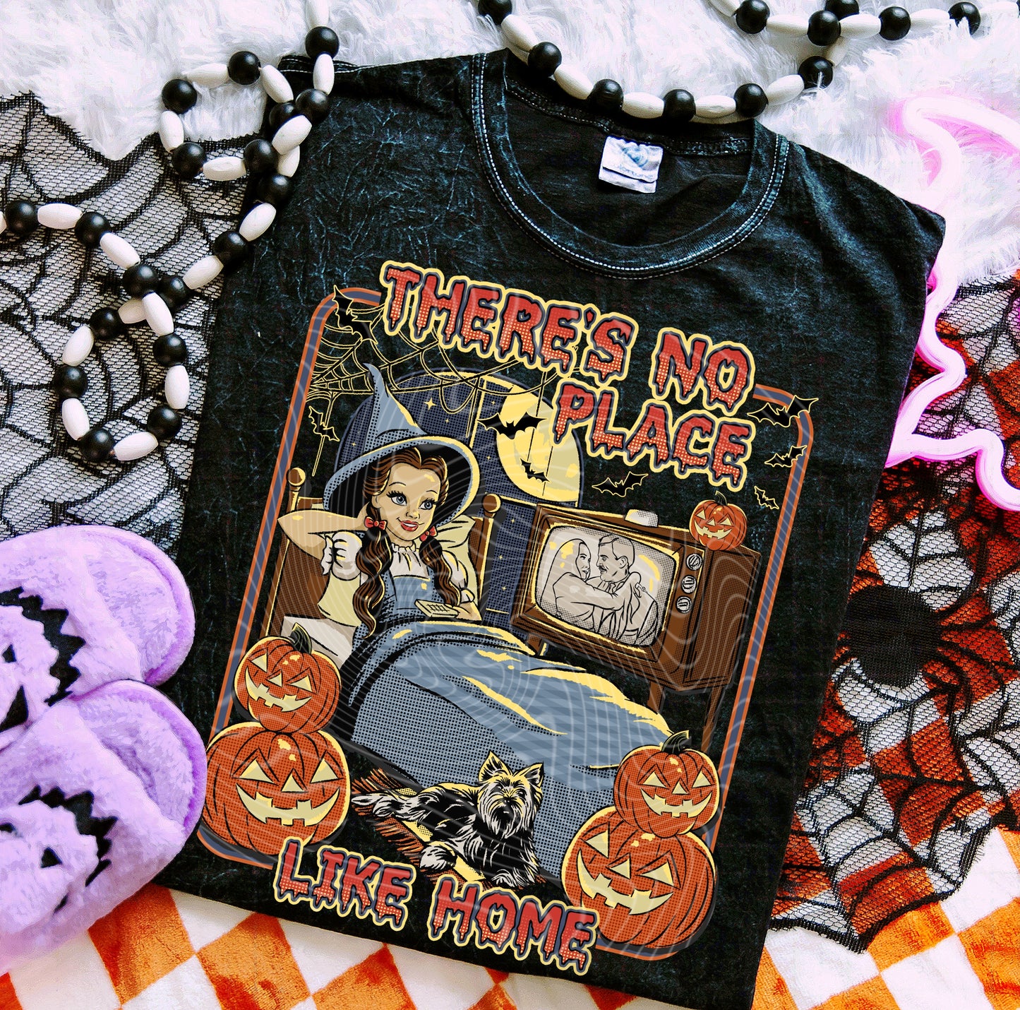 There's no Place Like Home DTF Transfer | Trendy Halloween DTF Transfer | Ready to Press | High Quality DTF Transfers | Fast Shipping