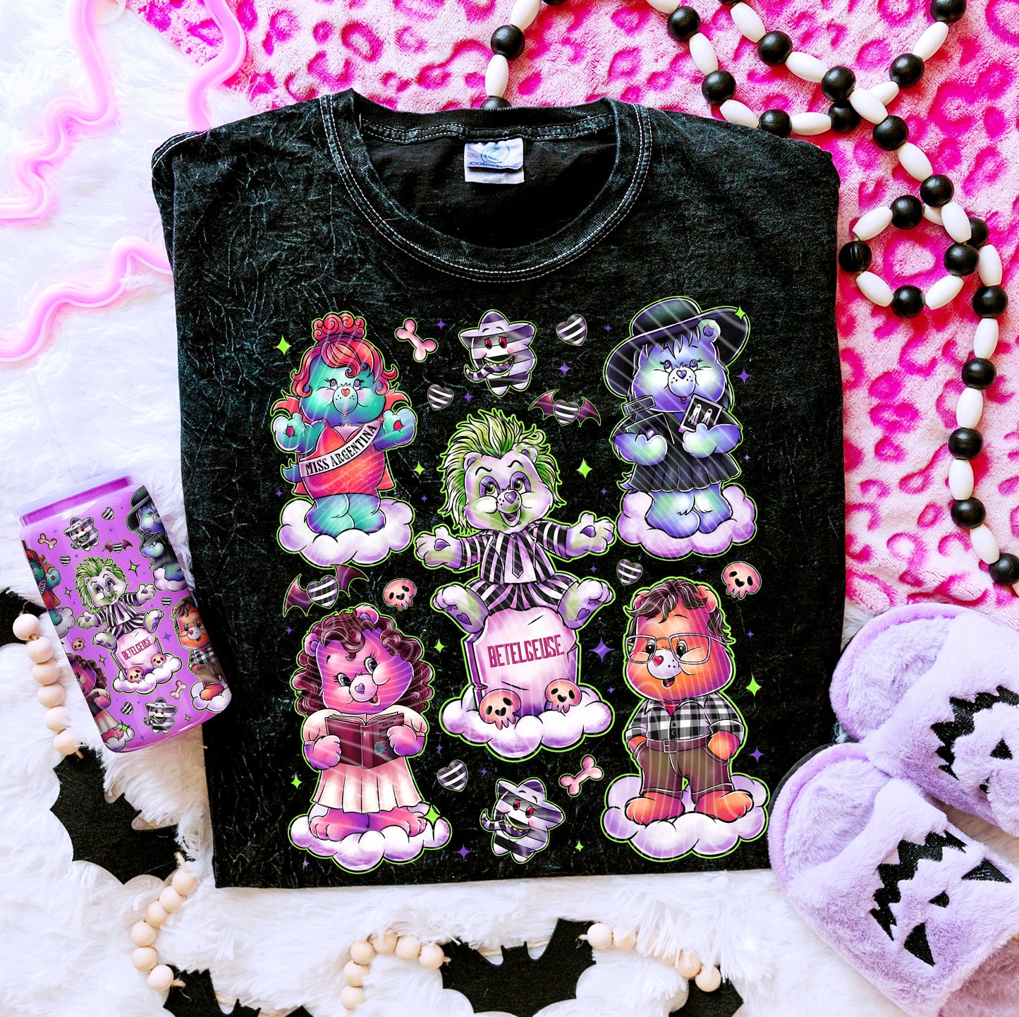 Beetle Bears DTF Transfer | Trendy Halloween DTF Transfer | Ready to Press | High Quality DTF Transfers | Fast Shipping