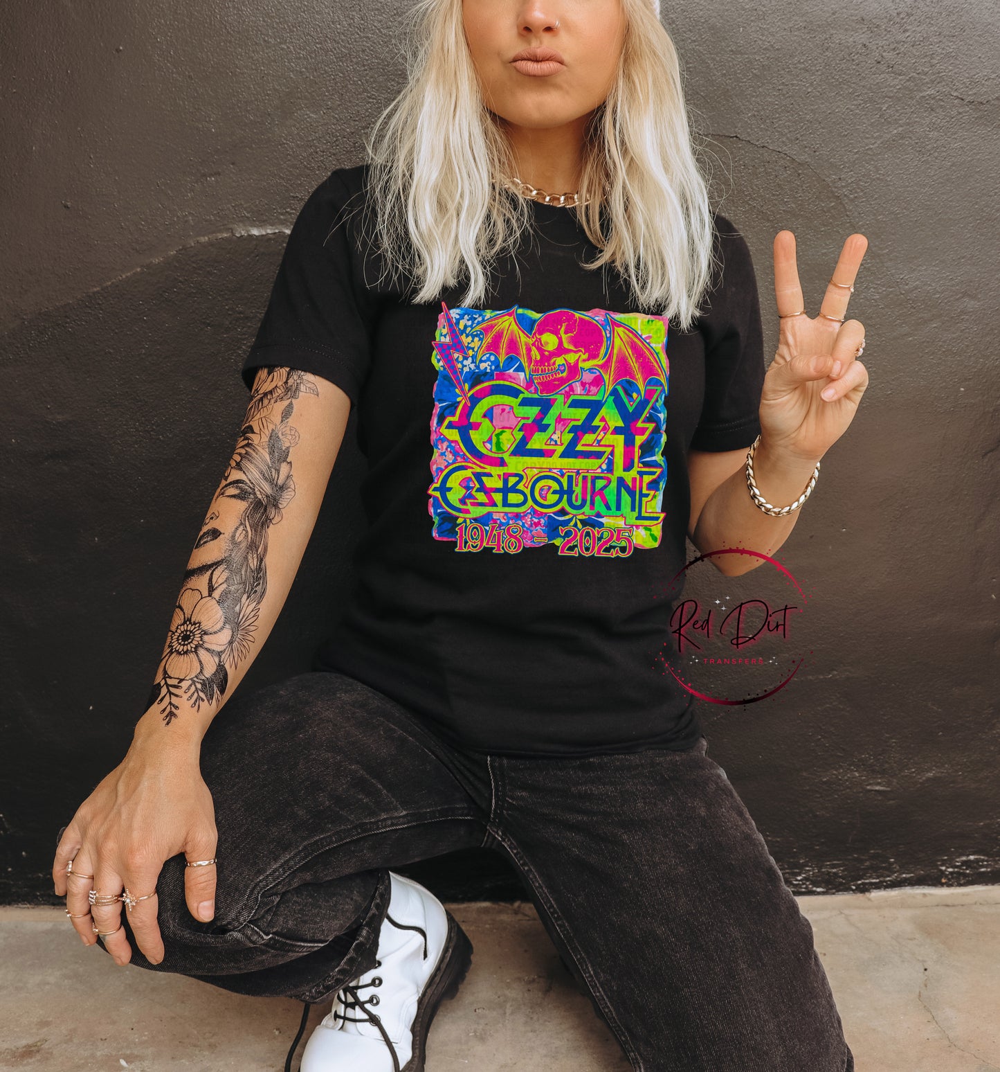 RIP DTF Transfer | Trendy Rock DTF Transfer | High Quality Image Transfers | Ready to Press | Instant Peel