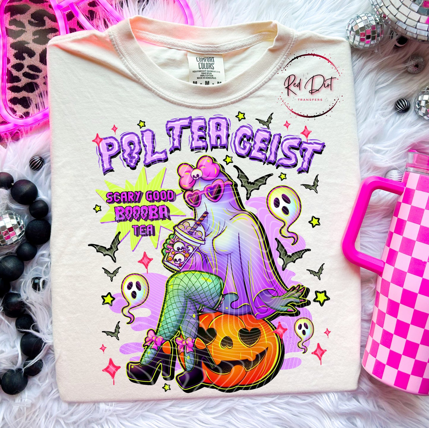 Poltergeist DTF Transfer | Trendy Spooky DTF Transfer | High Quality Image Transfers | Ready to Press | Instant Peel