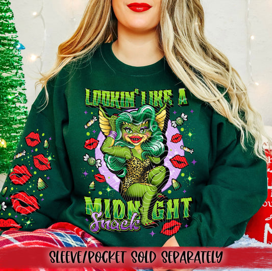 Lookin' Like a Midnight Snack DTF Transfer | Trendy DTF Transfer | Ready to Press | High Quality DTF Transfers | Fast Shipping