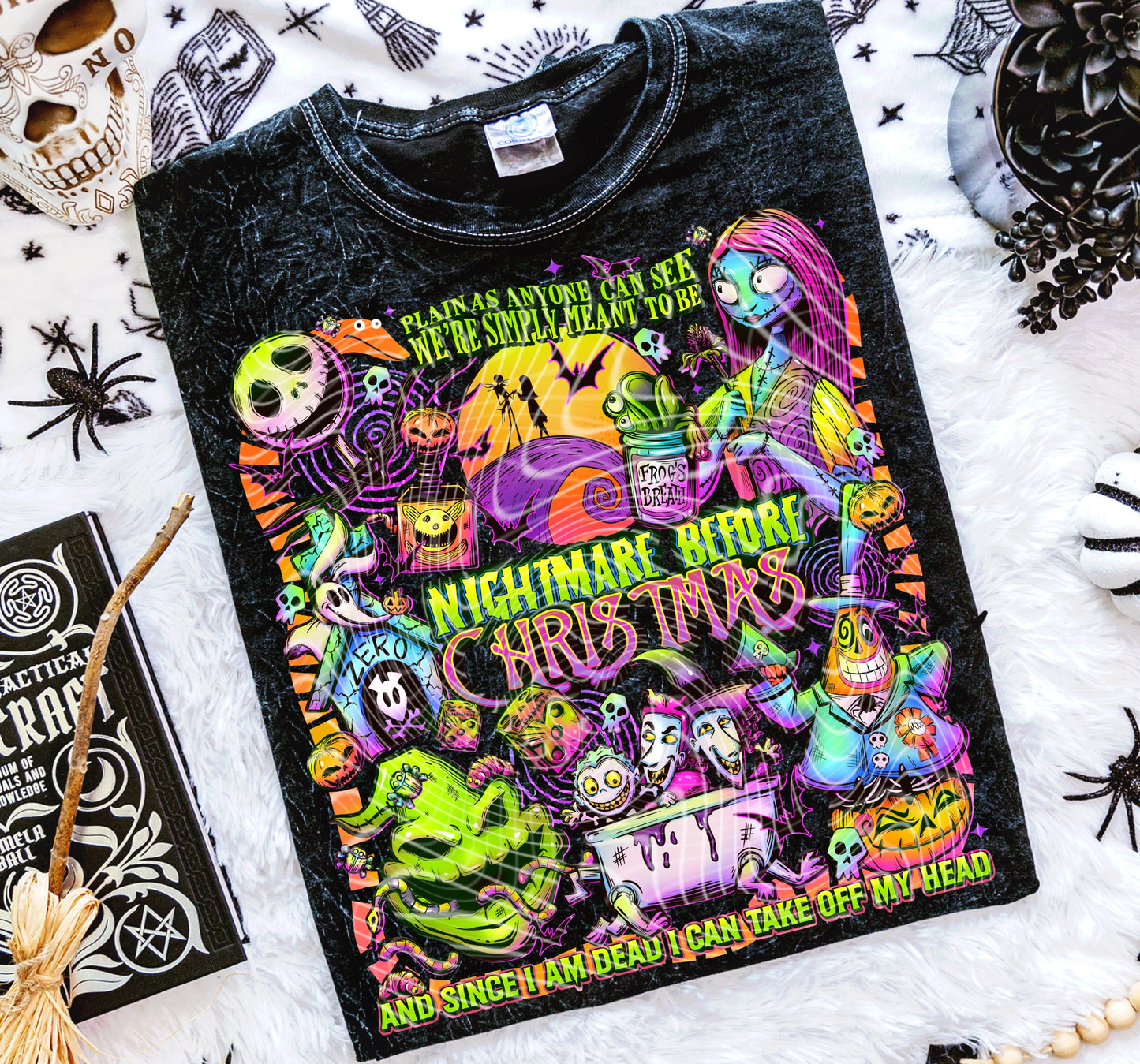 Plain As Anyone Can See DTF Transfer | Trendy Halloween DTF Transfer | High Quality Image Transfers | Ready to Press | Instant Peel