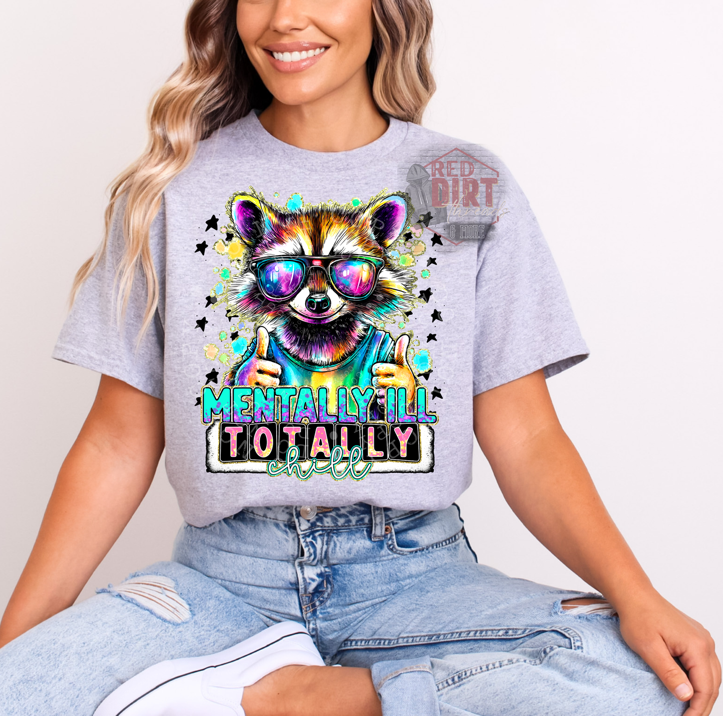Mentally Ill Totally Chill T-Shirt | Trendy Mental Health Awareness Shirt | Fast Shipping | Super Soft Shirts for Men/Women/Kid's