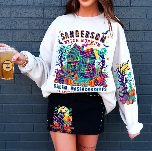 Witch Museum Sweat Shirt | Trendy Halloween Hoodie | Fast Shipping | Super Soft Shirts for Women
