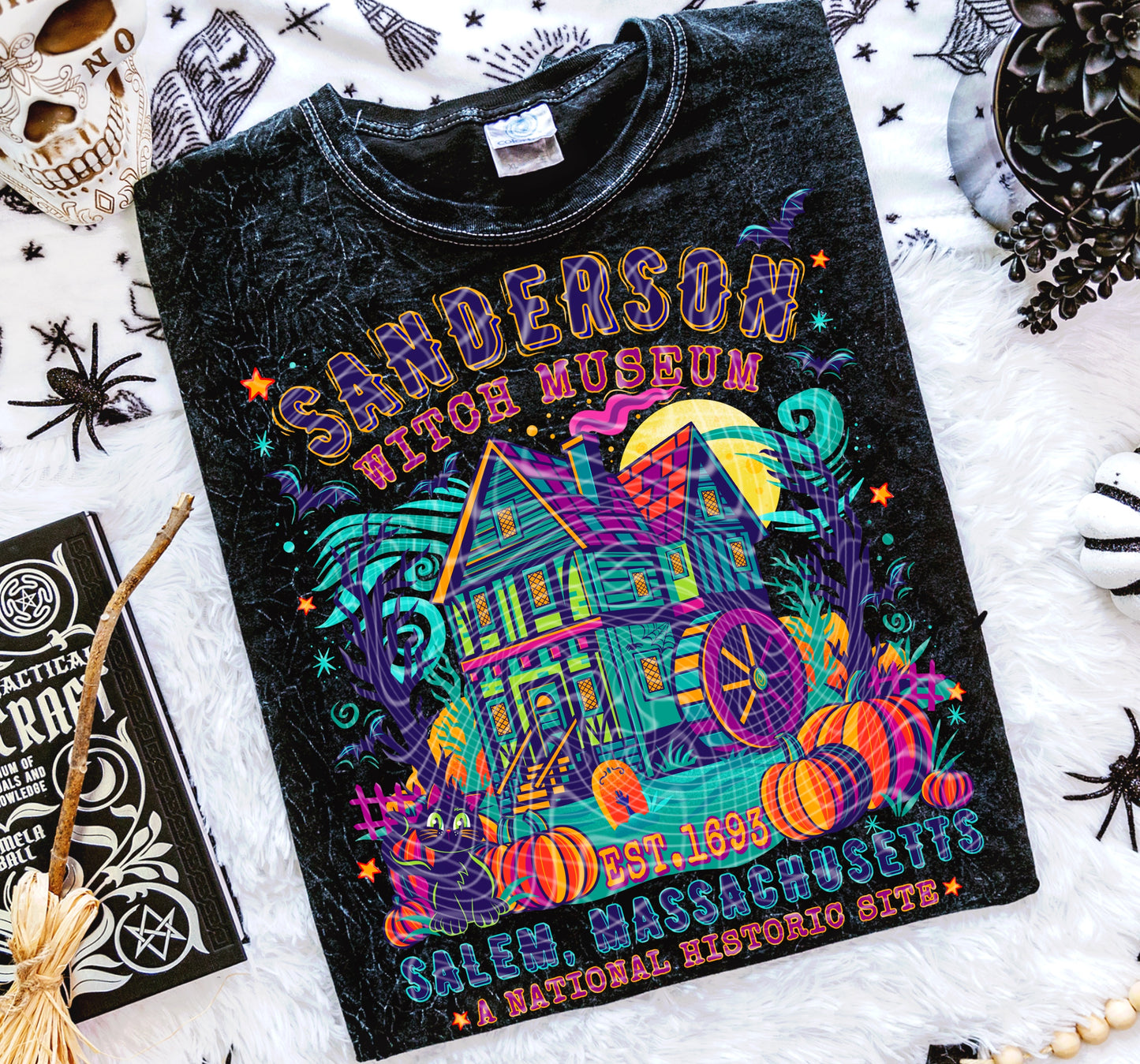 Witch Museum DTF Transfer | Trendy Halloween DTF Transfer | High Quality Image Transfers | Ready to Press | Instant Peel