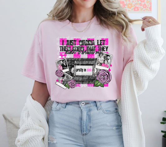 I Just Wanna Let Them Know That They Didn't Break Me DTF Transfer | Trendy DTF Transfer | Ready to Press | High Quality DTF Transfers | Fast Shipping