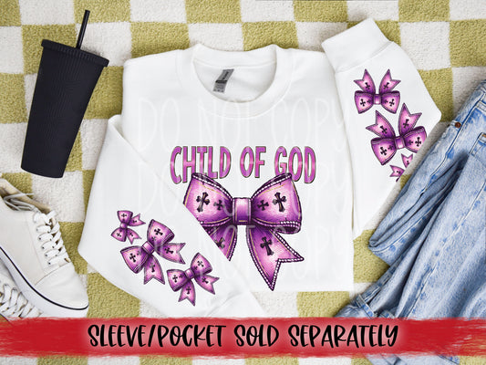 Child of God DTF Transfer | Trendy Christian DTF Transfer | High Quality Image Transfers | Ready to Press | Fast Shipping