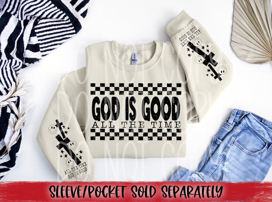 God is Good DTF Transfer | Trendy Christian DTF Transfer | High Quality Image Transfers | Ready to Press | Fast Shipping